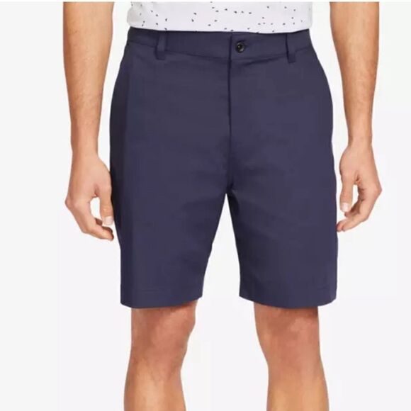 Nike Golf Tour Performance Dri Fit Shorts Flat Front in Navy Size 34” - Picture 1 of 5